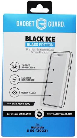 Gadget Guard Black Ice Glass Edition Screen Protector for Motorola One 5G - Reebelo US