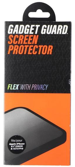 Gadget Guard Flex with Privacy Screen Protector for iPhone 14 / 13 Pro / 13 - Reebelo US