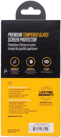 Gadget Guard Tempered Glass Screen Protector for Apple iPhone SE2/SE3 - Reebelo US