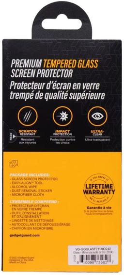Gadget Guard Tempered Glass Screen Protector for Motorola Moto G 5G (2024) - Reebelo US