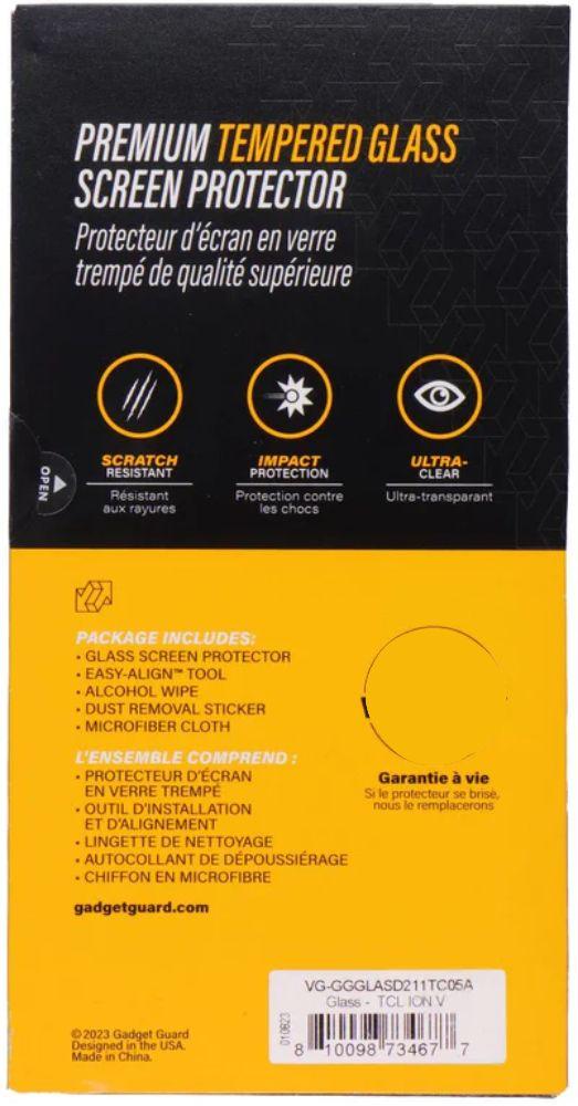 Gadget Guard Tempered Glass Screen Protector for TCL Ion V - Reebelo US