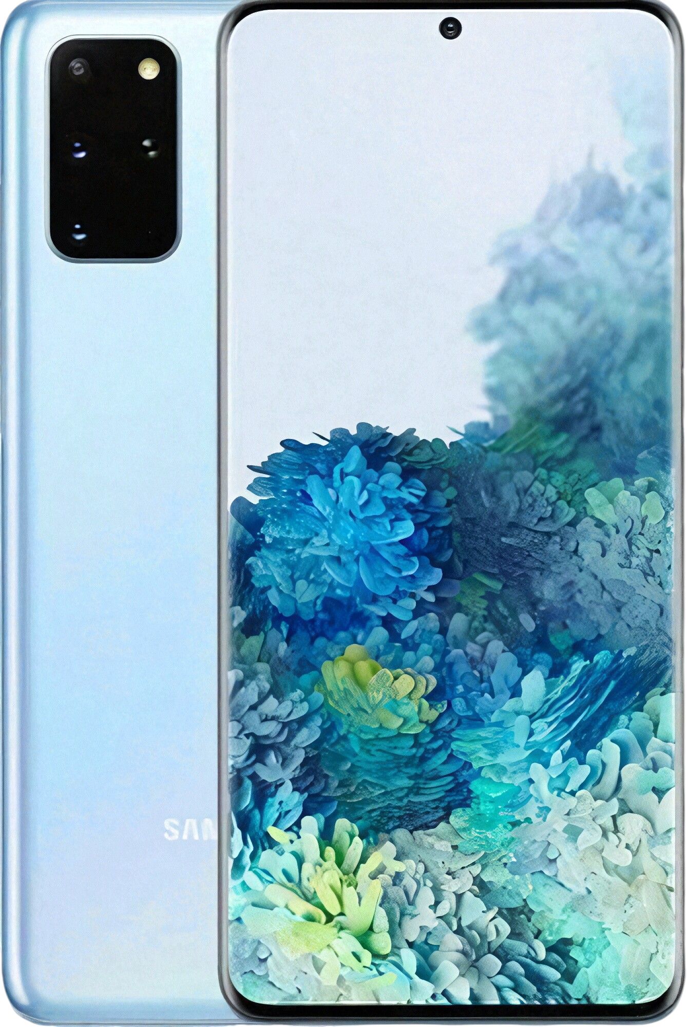Galaxy S20+ - 5G - 128GB - 1 Physical SIM + eSIM - Cloud Blue - Unlocked - Very Good - Standard Battery