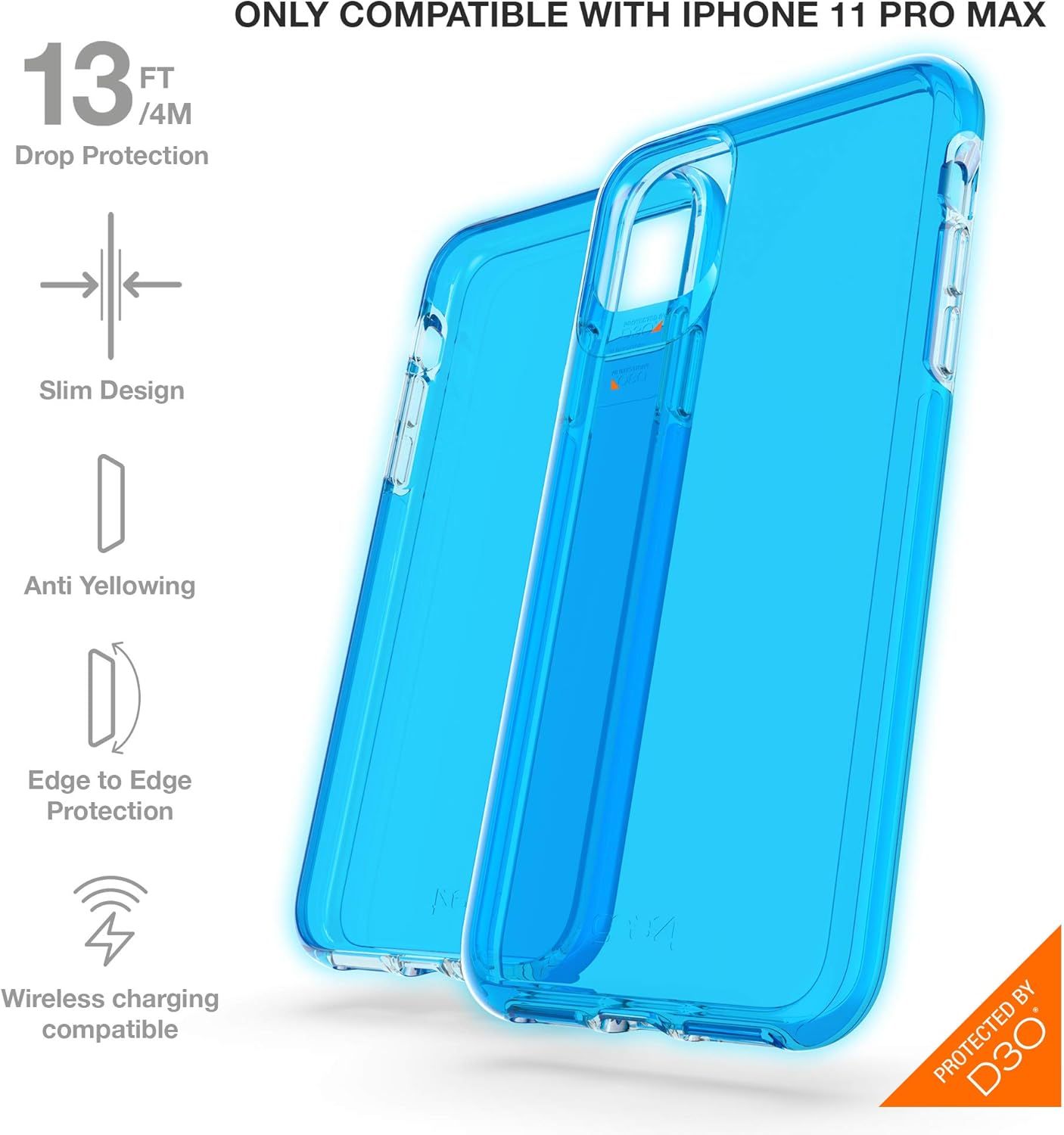 ZAGG Gear4 Neon Crystal Palace Phone Case for iPhone 11 Pro Max - Reebelo US