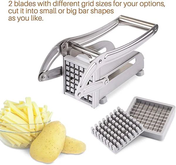 Refurbished Generic 2-Blade French Fry Potato Cutter  - Reebelo US
