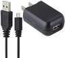 Generic 5V/1A USB Wall Adapter + 3.3-Ft Micro-USB to USB Cable - Black