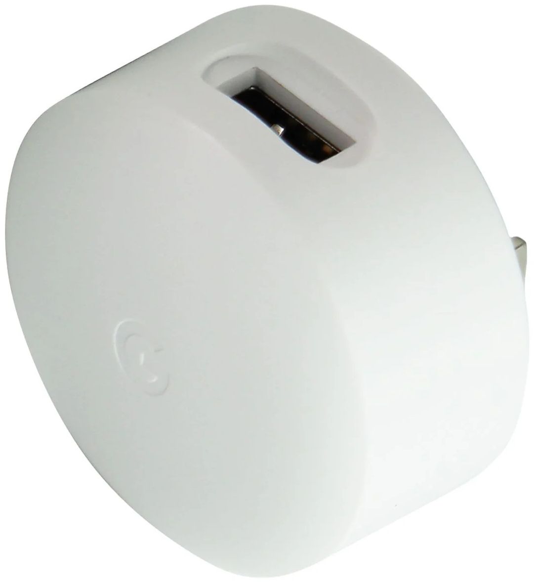Google Hub 5V/1.4A 7W Single USB Rounded Wall Adapter/Charger (A0018)