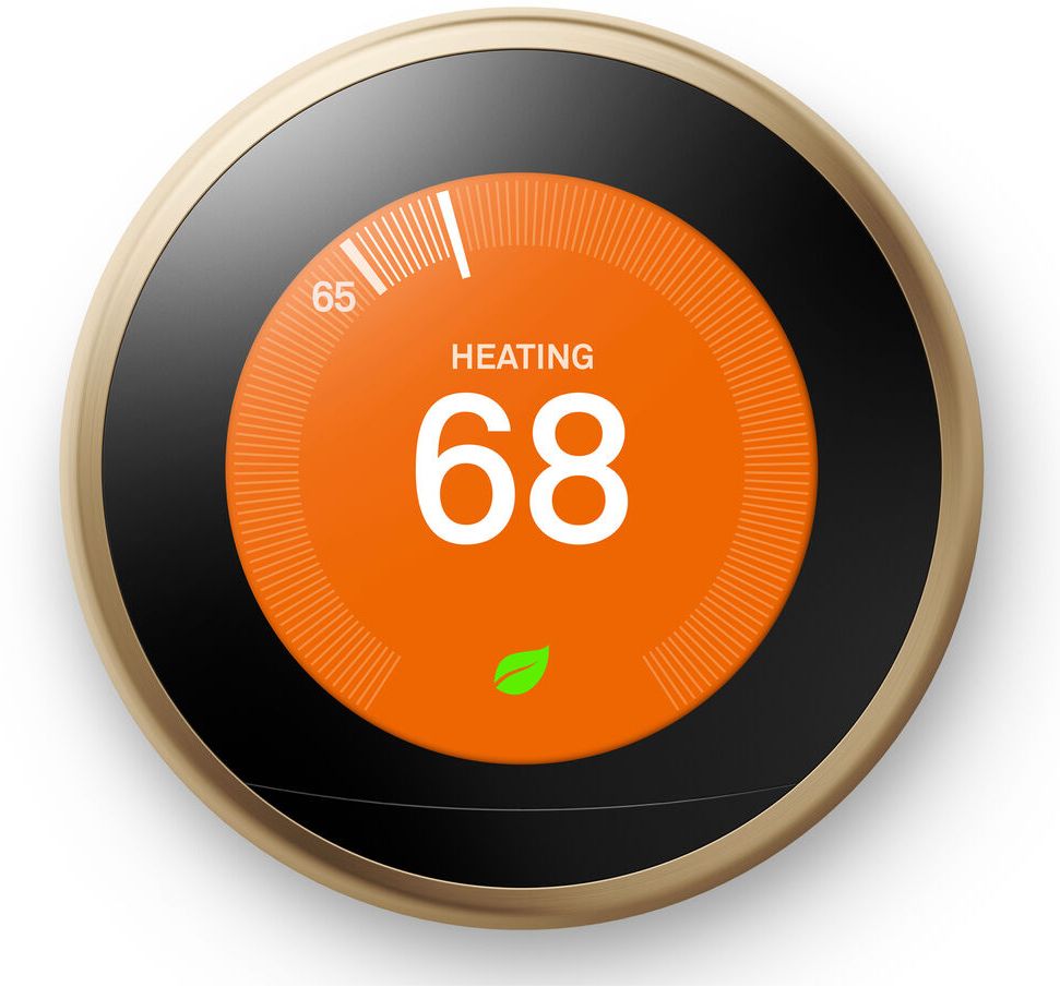 Google Nest Learning Smart Wifi Thermostat (Gen 3) - Brass
