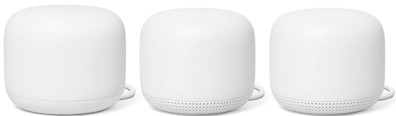 Refurbished Google Nest Wifi (2nd Gen) - 1 Router 2 Point - Reebelo US