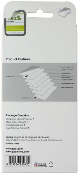GPEL Real Tempered Glass Screen Protector for iPhone 5s/ iPhone 5c/ iPhone 5 - Reebelo US