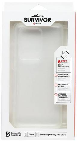 Griffin Survivor Clear Series Phone Case for Samsung Galaxy S20 Ultra - Reebelo US