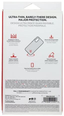 Griffin Survivor Clear Series Phone Case for Samsung Galaxy S20 Ultra - Reebelo US