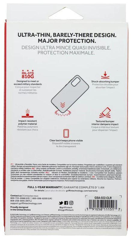 Griffin Survivor Clear Series Phone Case for Samsung Galaxy S20 Ultra - Reebelo US