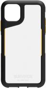 Griffin Survivor Endurance Phone Case for Apple iPhone 11 Pro Max - Black/Citrus