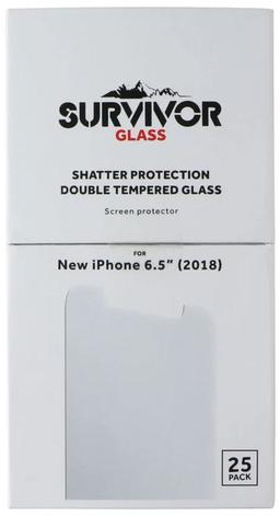 Griffin Survivor Glass Screen Protector for iPhone XS Max (25 Pack) - Reebelo US