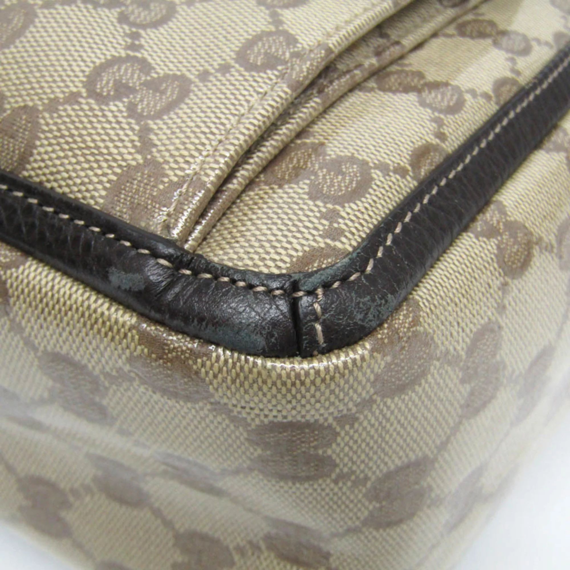 Refurbished Gucci GG Crystal Leather PVC Tote Bag - Reebelo US
