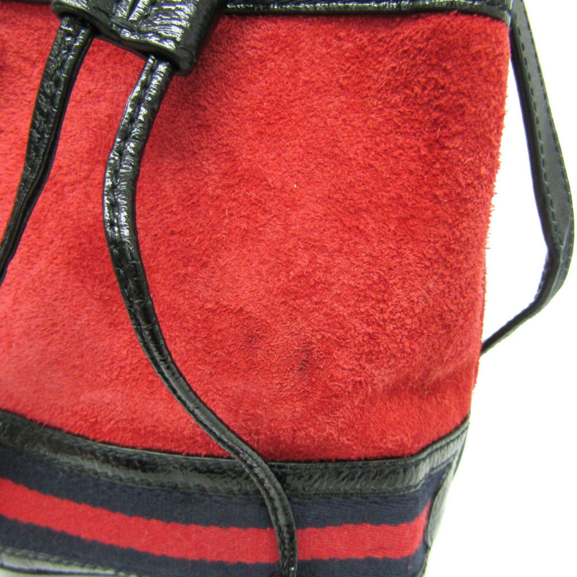 Refurbished Gucci Leather Suede Shoulder Bag - Reebelo US