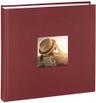 Hama Fine Art Bookbound Dry Mount 300x300 Bordeaux Jumbo Photo Album (100 Page) - Red