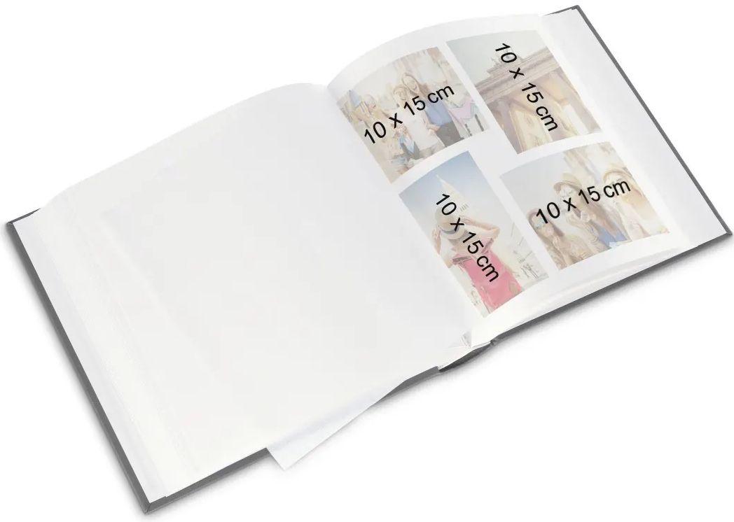 Refurbished Hama Fine Art Bookbound Dry Mount 300x300 Bordeaux Jumbo Photo Album (100 Page) - Reebelo US