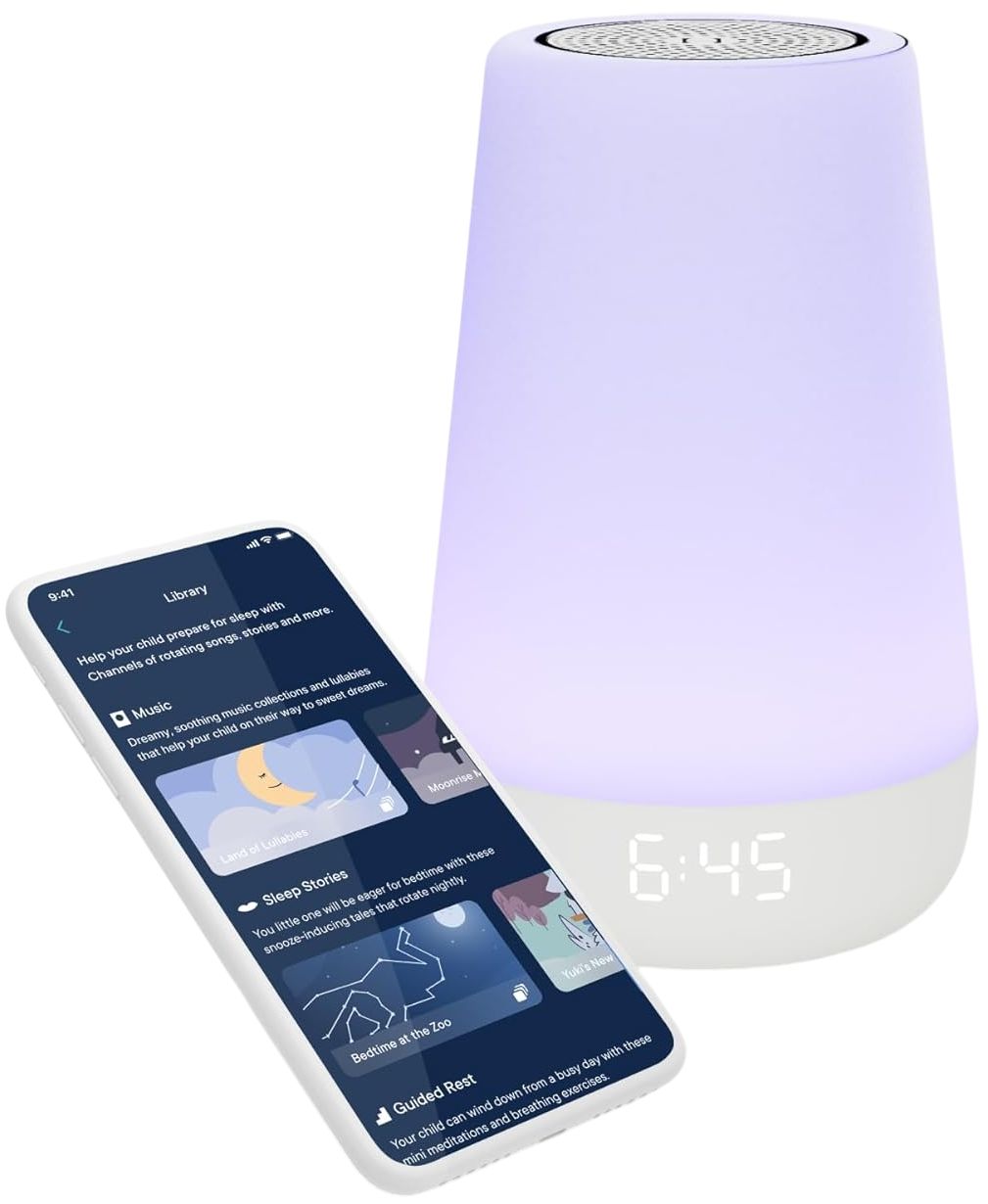 Hatch Rest 2nd Gen Baby Sound Machine Night Light - White