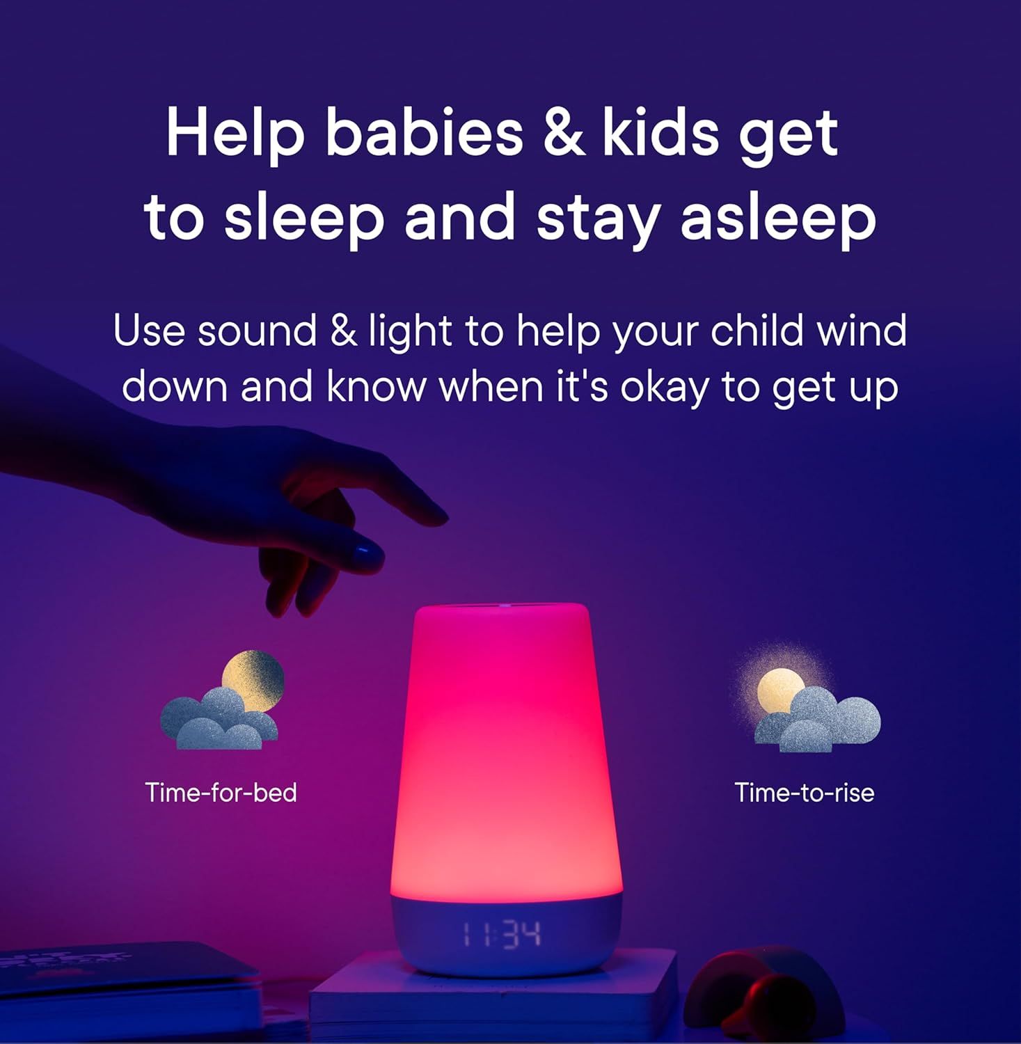 Refurbished Hatch Rest 2nd Gen Baby Sound Machine Night Light - Reebelo US