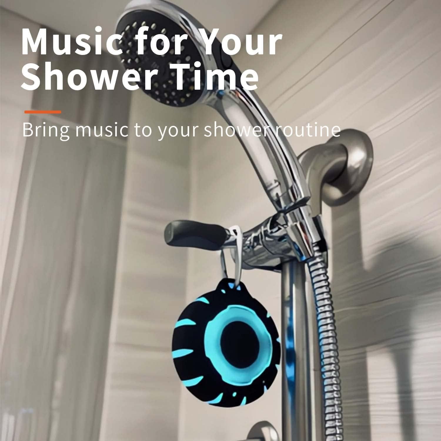 Refurbished HEYSONG Waterproof Shower Bluetooth Speaker B18L - Reebelo US