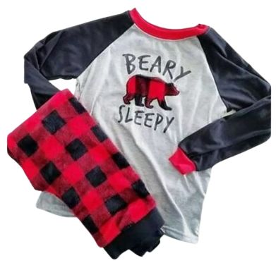 Holiday #FamJams Matching Family Pajamas Kids' Pajama Set 10/12 - Reebelo US