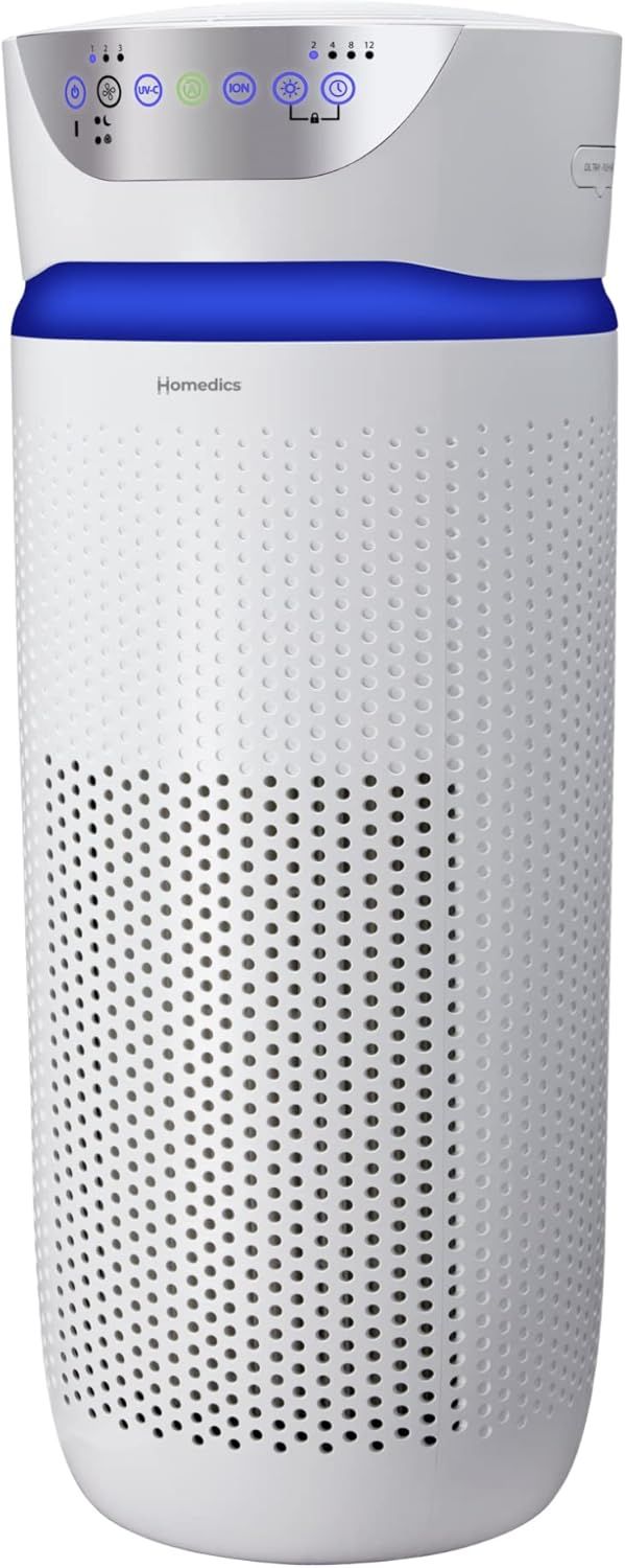 Refurbished Homedics 5-in-1 UV-C Extra Large Air Purifier - Reebelo US