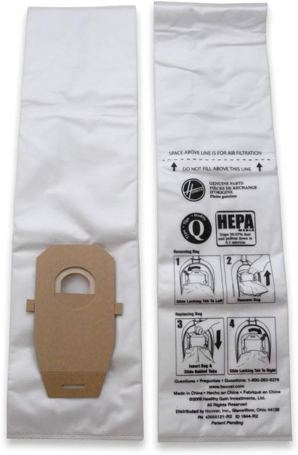 Refurbished Hoover AH10000 Platinum Type-Q HEPA Vacuum Bag (2-Pack) - Reebelo US