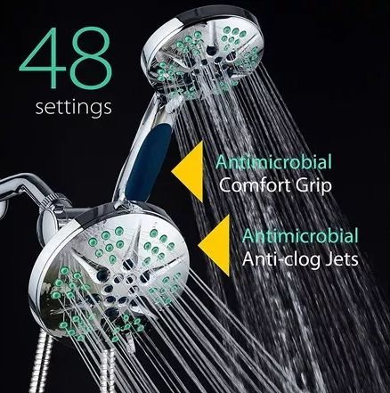 Refurbished Hotel Spa Notilus Ultra Luxury Combo High Pressure Shower Head - Reebelo US