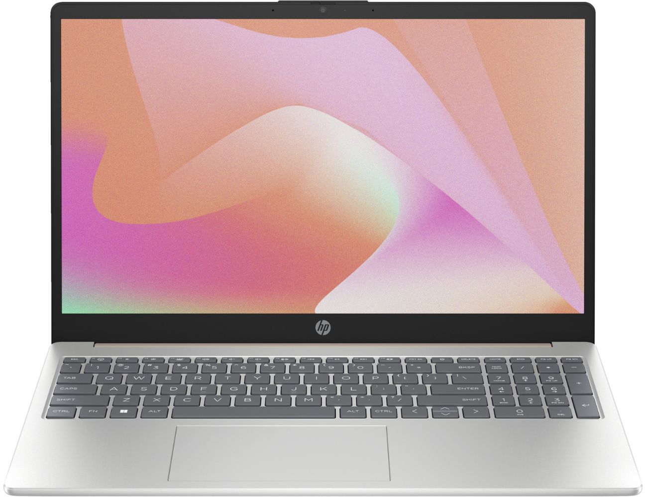 HP HP 15t-fd000 Laptop 15.6" - Intel Core i7-1355U 3.7GHz - 8GB - 256GB - Pale Rose Gold - 15.6 Inch - Very Good - Standard Battery