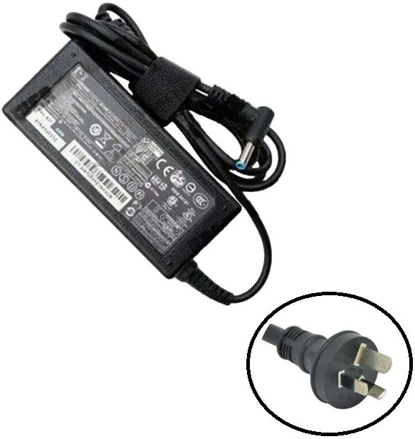 Refurbished HP 65W AC Adapter Charger (Blue Tip) - Reebelo US