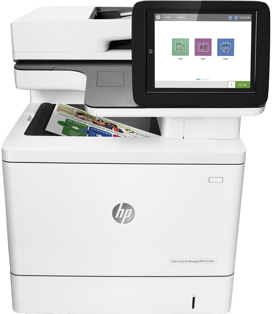 HP Color LaserJet Managed Flow MFP E57540c Laser Printer