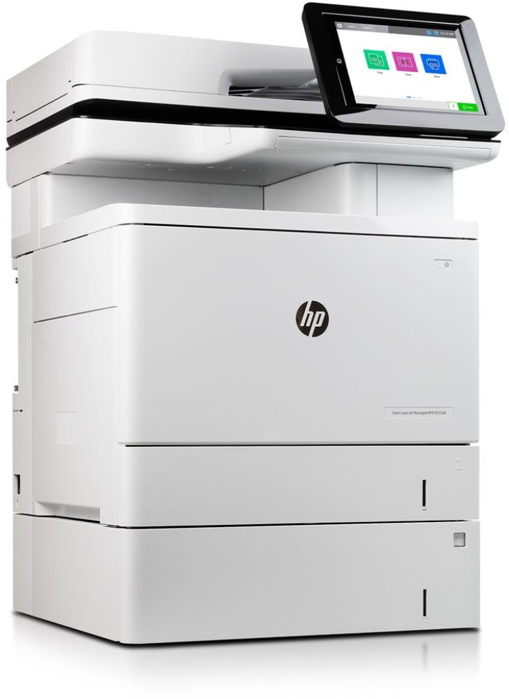 Refurbished HP Color LaserJet Managed MFP E57540dn Laser Printer - Reebelo US