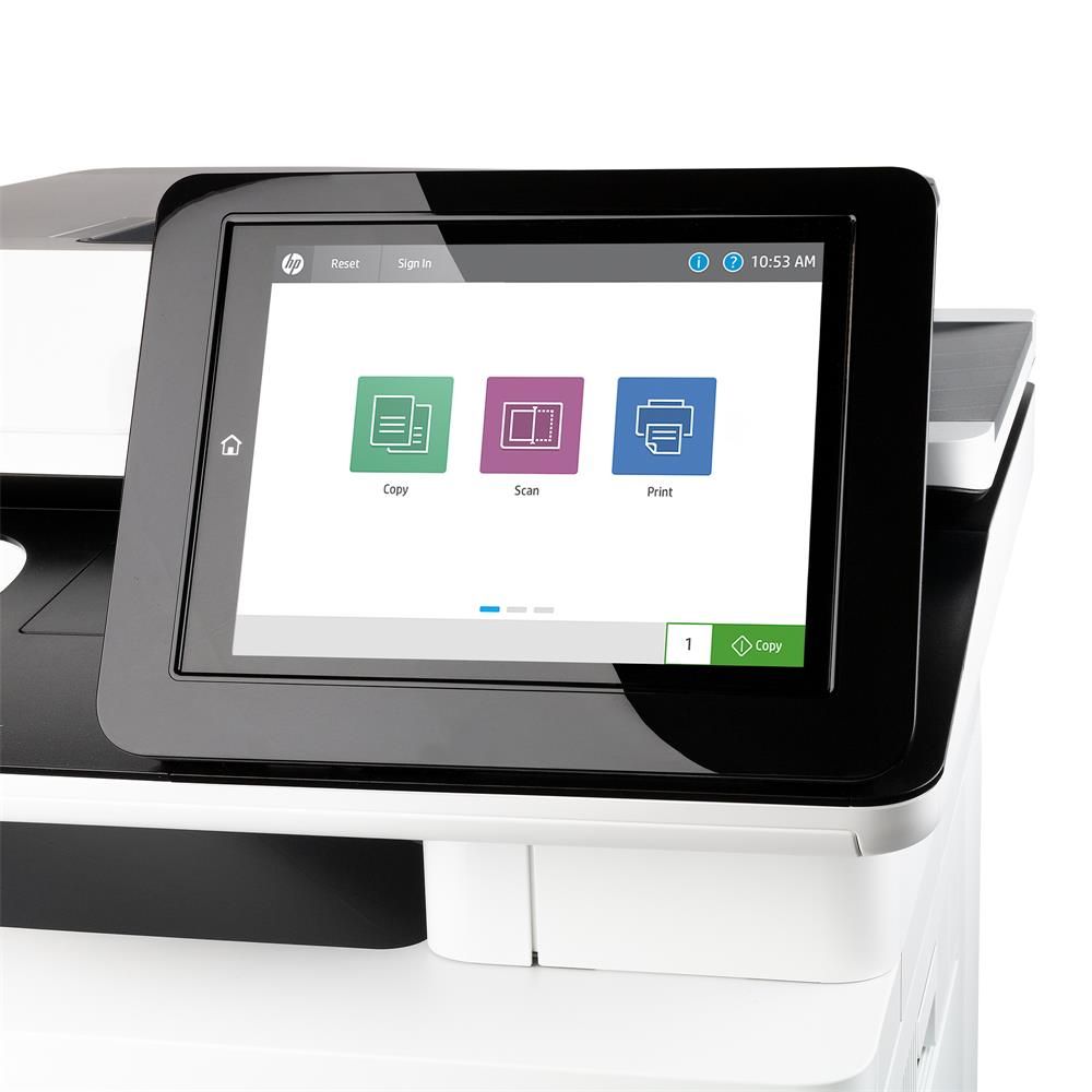 Refurbished HP Color LaserJet Managed MFP E57540dn Laser Printer - Reebelo US
