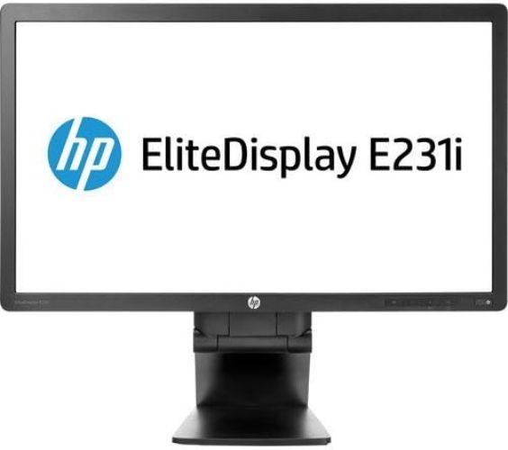 HP E231i  EliteDisplay IPS LED Backlit Monitor 23" - Black - 23 Inch