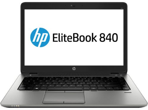 HP HP EliteBook 840 G2 Notebook PC 14" - Intel Core i5-5300U 2.3GHz - 8GB - 256GB - Black - Very Good - New Battery
