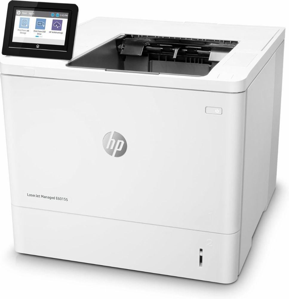 Refurbished HP LaserJet Managed E60155dn Monochrome Laser Printer - Reebelo US