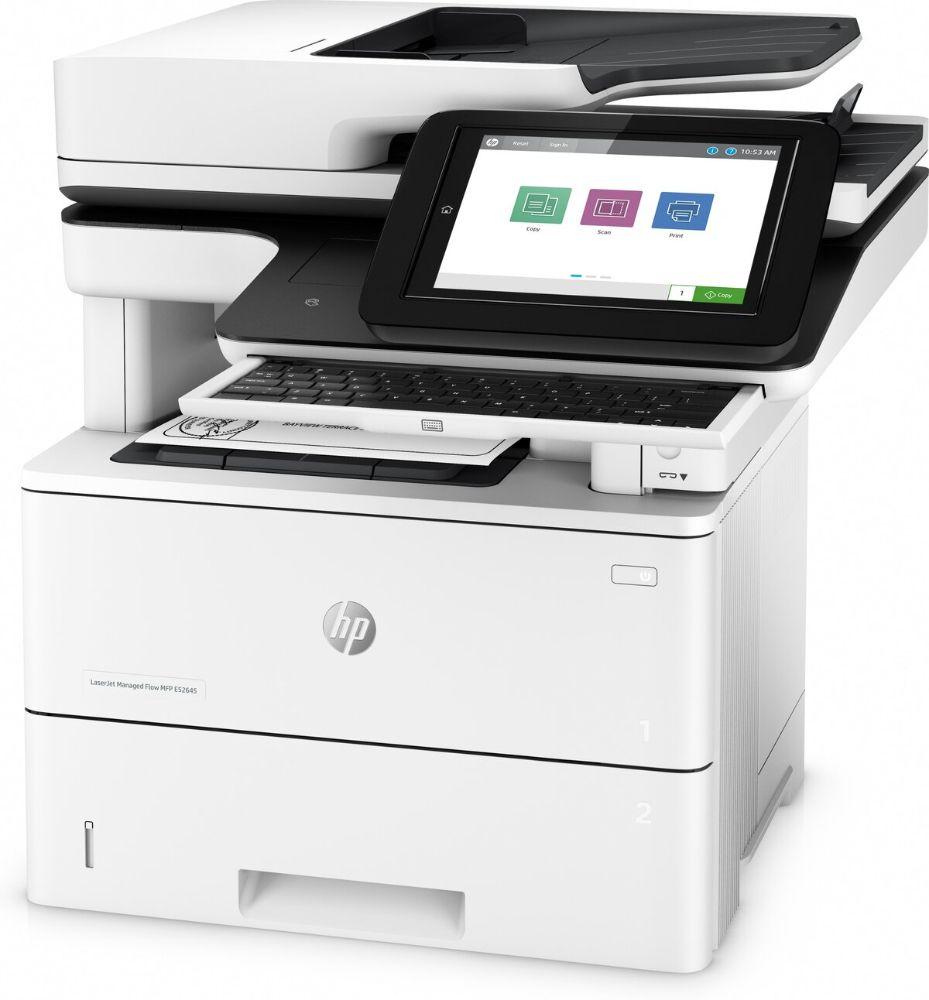 Refurbished HP LaserJet Managed Flow MFP E52645c Monochrome Printer - Reebelo US