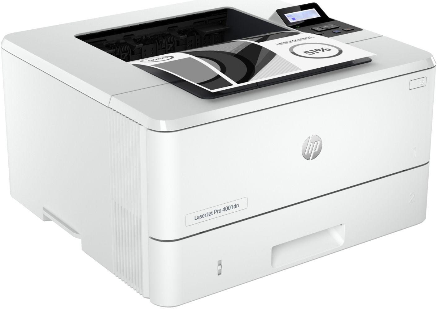 Refurbished HP LaserJet Pro 4001dn Laser Printer - Reebelo US
