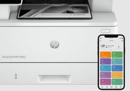Refurbished HP LaserJet Pro MFP 4101fdw Wireless Printer with Fax - Reebelo US