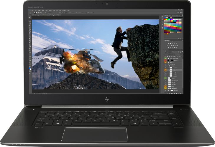 HP HP ZBook 15 Studio G4 Mobile Workstation PC 15.6" - Intel Core i7-7820HQ 2.9GHz - 8GB - 256GB - Black - 15.6 Inch - Like New - New Battery