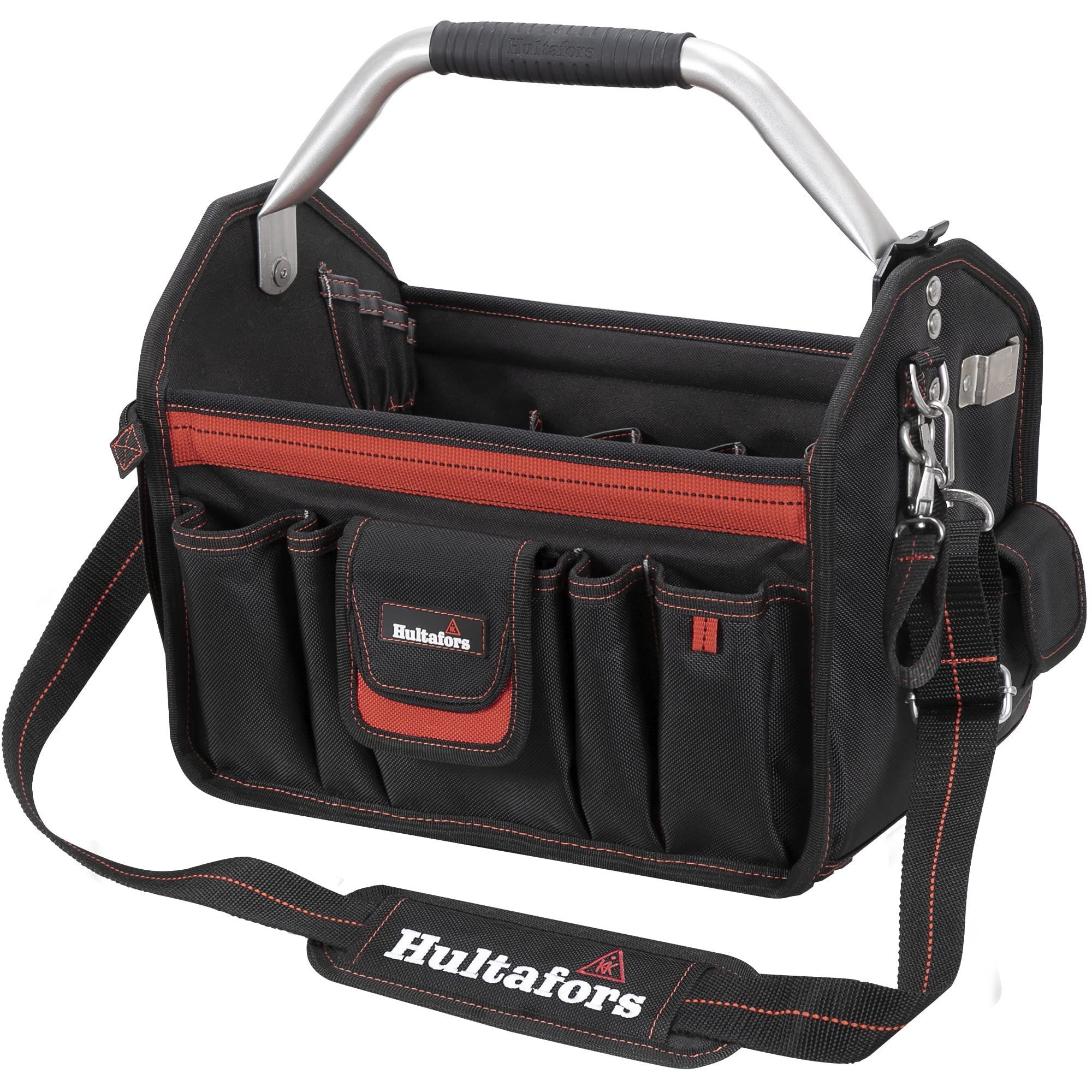 Hultafors Work Gear HT5587 Open-Top Tool Carrier - Black