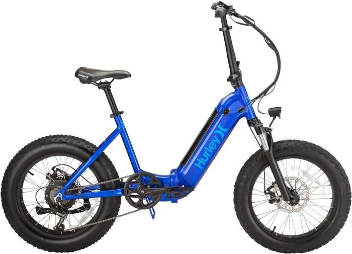 Refurbished Hurley Bikes Stowaway Multi-Speed Folding E-Bike - Reebelo US