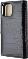 iDeal of Sweden Cora Phone Wallet Phone Case for Apple iPhone 12 Pro Max - Jet Black Croco