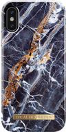 iDeal of Sweden Fashion Phone Case for iPhone X | iPhone Xs - Midnight Blue Marble