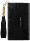 iDeal of Sweden Signature Clutch Phone Case for iPhone 12/ 12 Pro - Jet Black Croco