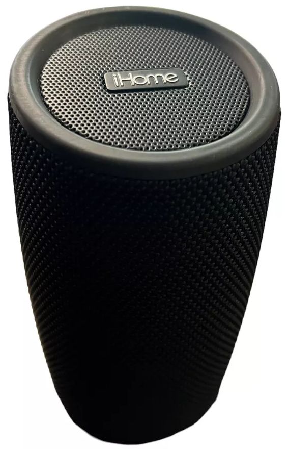 Refurbished iHome iBT77V3BX Acoustical Knit Rechargeable Water Resistant Speaker - Reebelo US