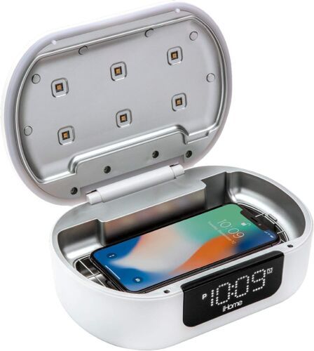 Refurbished iHome iUVBT1 Power UVC Pro 360 UV-C Sanitizer with Bluetooth Speaker - Reebelo US