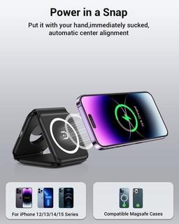 Refurbished Impuvers 3-in-1 Wireless Charger - Reebelo US