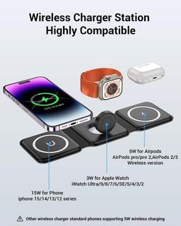 Refurbished Impuvers 3-in-1 Wireless Charger - Reebelo US
